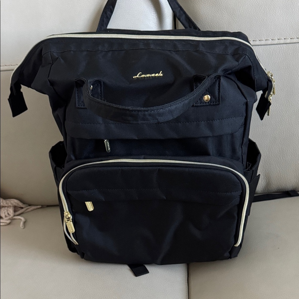 Black Women's Backpack